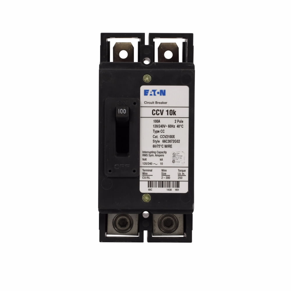 Eaton CCV2200X Bolt-On Mount Type CCV Tenant Main Circuit Breaker