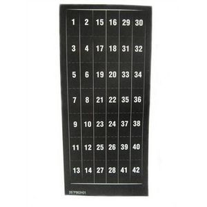 Eaton 267P963H01 Panelboard Number Tab For Use With Panelboard Upto 42 Circuits