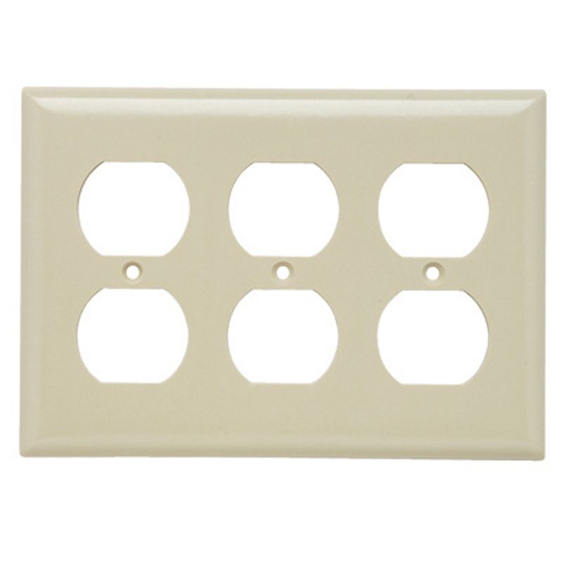 Pass & Seymour SP83-I Thermoset Plastic Standard Size 3-Gang