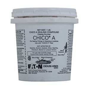 Crouse-Hinds CHICO-A3 Sealing Compound With 1 oz Chico X Fiber Can