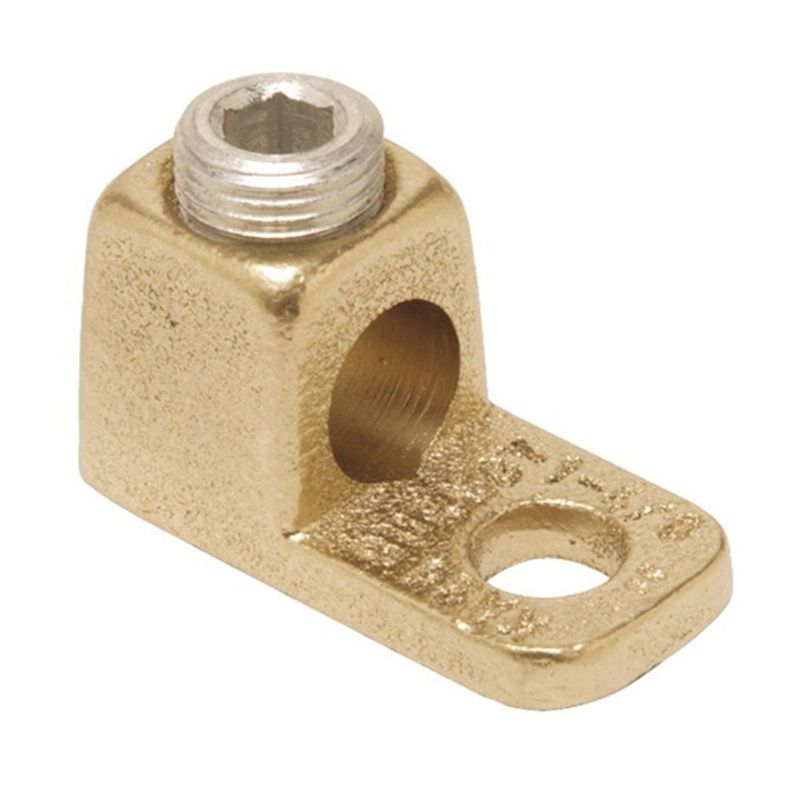 Burndy KA34 Copper KA Series Unplated Mechanical Lug 4/0-AWG-500