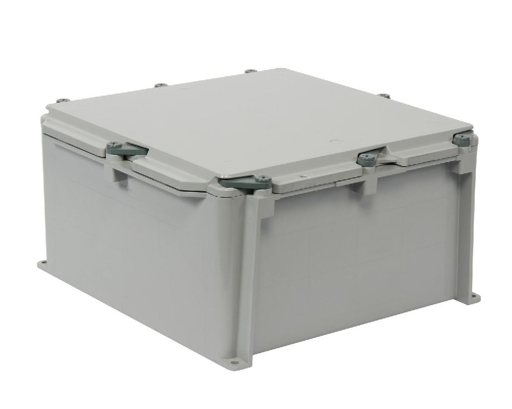 Kraloy JBX12126 PVC Junction Box 12-Inch x 12-Inch x 6-Inch 822.21