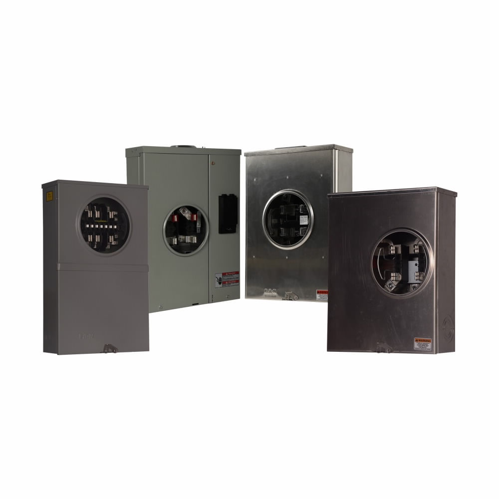 Milbank U3850 O TG KK 600 VAC 200 Amp 4 Terminal 1 Phase 1 Position