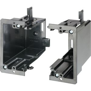 Arlington FER102 Plastic 2-Gang Gangable Outlet Retrofit Box 4.258-Inch x 3.500-Inch x 2.097-Inch
