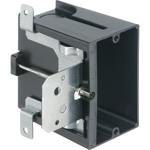 Arlington FA101 1-Gang Adjustable Non-Metallic Outlet Box 3.720-Inch x 2.299-Inch x 3.875-Inch 21-Cubic-Inch In/Out Box