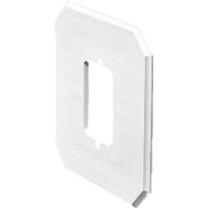 Arlington 8081FC Plastic Surface/Vertical Mount 1-Gang Siding Box Kit 6.65-Inch x 6.65-Inch x 0.75-Inch