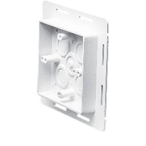 Arlington 8081FB Plastic Wall/Vertical Mount All Siding Box 6.25-Inch x 6.25-Inch x 1-Inch