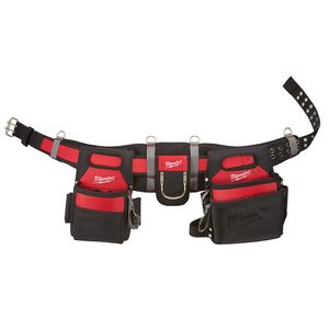 Milwaukee Tool 48-22-8110 Electrician's Work Belt 29 Pockets Red/Black