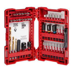 Milwaukee Tool 48-32-4006 40-Pieces Drill And Drive Set 1/8-Inch Shockwave