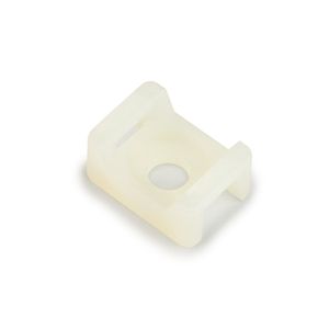 3M CTB75X75NTA-C Foam Backed Adhesive Mount 4-Way Cable Tie Mounting Base Nylon Natural