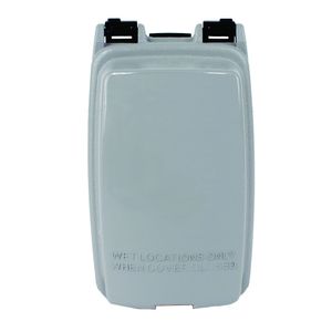 Intermatic WP1000GC UV Stabilized Plastic 1-Gang Weatherproof In-Use Cover 96.8-mm x 57-mm x 139.7-mm