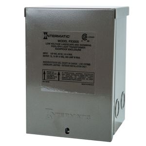 Intermatic PX300S Waterproof Safety Transformer 120-Volt AC Primary 12/13/14-Volt AC Secondary 300-Watt