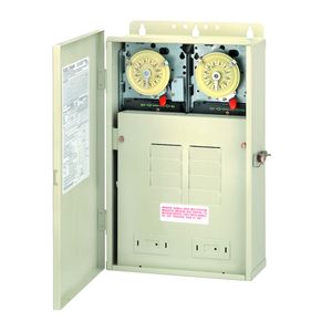 Intermatic T32404R 2-Pole 1-Phase Pool/Spa Control Panel With Load Center 40-Amp at 120/208/240-Volt AC