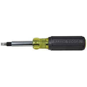 Klein Tools 32557 Heavy-Duty Multi-Bit Screwdriver/Nut Driver 7.9-Inch