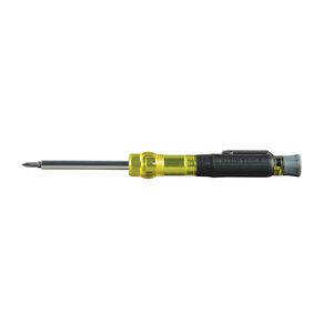 Klein Tools 32613 3-In-1 Pocket Screwdriver 6.65-Inch