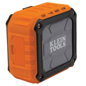 Klein Tools AEPJS1 Wireless Jobsite Speaker 5-Watt Orange/Black/Gray