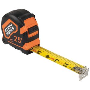 Klein Tools 9225 Orange/Black Magnetic Tape Measure 25-ft x 2.35-Inch