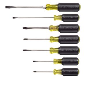 Klein Tools 85076 7-Pieces Screwdriver Set Cushion-Grip