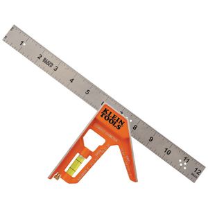 Klein Tools 935CSEL Combination Square 5.16-Inch Length x 0.75-Inch Width x 12-Inch Height