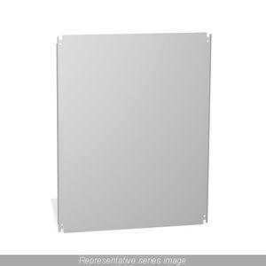 Hammond Manufacturing EP2424 Mild Steel Solid Inner Panel 22.2-Inch x 22.2-Inch White