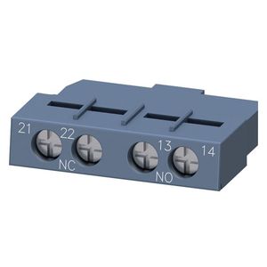 Siemens 3RV29011E Plug-In Mount Transverse Auxiliary Switch NO-NC For 3RV2 Motor Protection Circuit Breaker