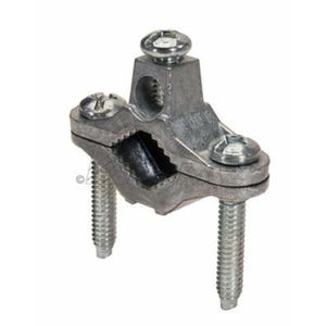 Topaz Electric 620Z Die Cast Zinc Ground Clamp 1/2 - 1-Inch #8 - #2 Rebar 10 - 2-AWG