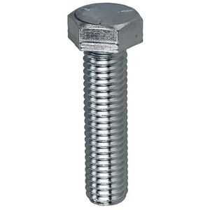 Dottie 5MB38114 Zinc Plated Quenched Tempered Medium Carbon Steel Hex Head Partially Threaded Cap Screw 3/8-Inch x 1-1/4-Inch