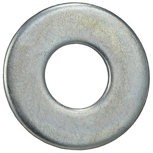 Dottie FW38 Zinc Plated Steel Flat Washer 7/16-Inch x 1-Inch