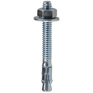 Dottie W12234 Zinc Plated Fully Threaded Wedge Anchor 1/2-Inch x 2-3/4-Inch