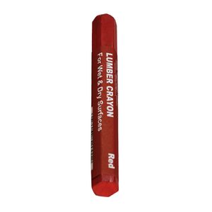 Dottie DCR3P Lumber Crayon Red