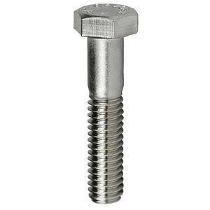 Dottie MBS14114 18-8 Stainless Steel Hex Head Partially Threaded Cap Screw 1/4-Inch x 1-1/4-Inch