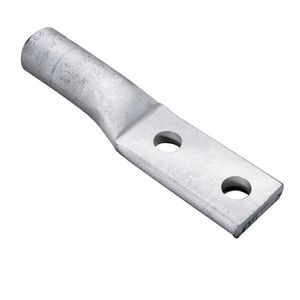 Burndy YA39A5 Electro Tin Plated Aluminum 2-Hole YA-A Uninsulated Compression Lug 700/750-KCMIL 1/2-Inch Hylug