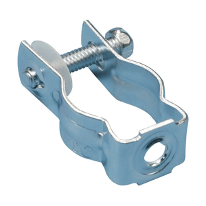 Erico CD2B Electrogalvanized Steel Built-In Hexagonal Nut Bolt Close Conduit/Pipe Clamp 1-Inch EMT/Rigid Caddy