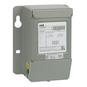 GE Industrial 9T51B0108 1-Phase Copper Type QB Buck-Boost Transformer 120/240-Volt Primary 12/24-Volt Secondary 0.5 KVA