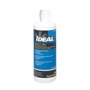 Ideal Industries 31-398 Wire Pulling Lubricant 1 qt Squeeze Bottle Yellow 77 Plus