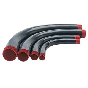 Robroy PRHELB-3X90 PVC Coated Steel Standard 90-Degree Rigid Conduit Elbow 3-Inch Plasti-Bond REDH2OT