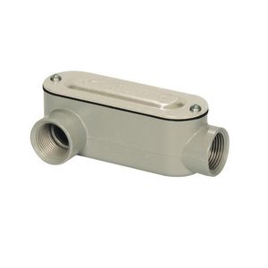 Sepco LR1ACG Die Cast Copper-Free Aluminum Type LR Conduit Body With Cover And Gasket 1/2-Inch