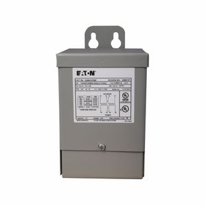 Eaton S10N04P26P 1-Phase Aluminum General Purpose Encapsulated Buck-Boost Transformer 120 x 240-Volt Primary 12/24-Volt Secondary 0.25 KVA