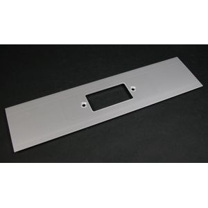 Wiremold ALA-G 1-Gang GFCI/Surge/Decorator Cover Plate 12-Inch x 3-Inch Aluminum Satin Anodized