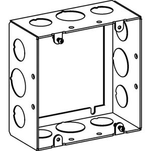 Orbit Industries 5SDB-50/75-EXT Galvanized 16 Gauge Sheet Steel Extension Ring 4-11/16-Inch x 4-11/16-Inch x 2-1/8-Inch 42-Cubic-Inch