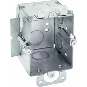 Orbit Industries TGW Galvanized Sheet Steel 1-Gang Gangable Switch Box 2-1/4-Inch x 3-Inch x 2-1/2-Inch 15-Cubic-Inch TigerGrip