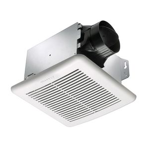 Delta GBR80 Ventilation Fan 80 CFM at 0.1-Inch Static Pressure 64 CFM at 0.25-Inch Static Pressure 120-Volt BreezGreenBuilder