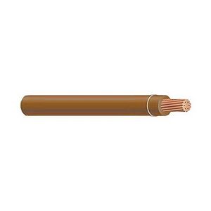 THHN-6-BRN-19STR-CU-500R Stranded Copper THHN Cable 6-AWG 500-ft Reel Brown