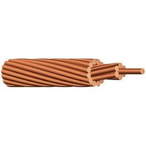 BARE-4-7STR-CU-1000REEL Stranded Copper Bare Wire 4-AWG 1000-ft Reel