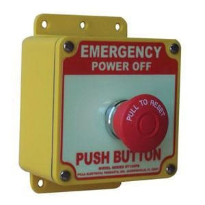 Pilla Electrical ST120PB Non-Metallic Pushbutton Control Station 4-Inch Width x 2.375-Inch Depth x 4-Inch Height