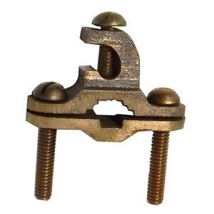 Burndy C11K16D Cast Bronze Lay-In Ground Clamp 1/2 - 1-Inch 10-2-AWG