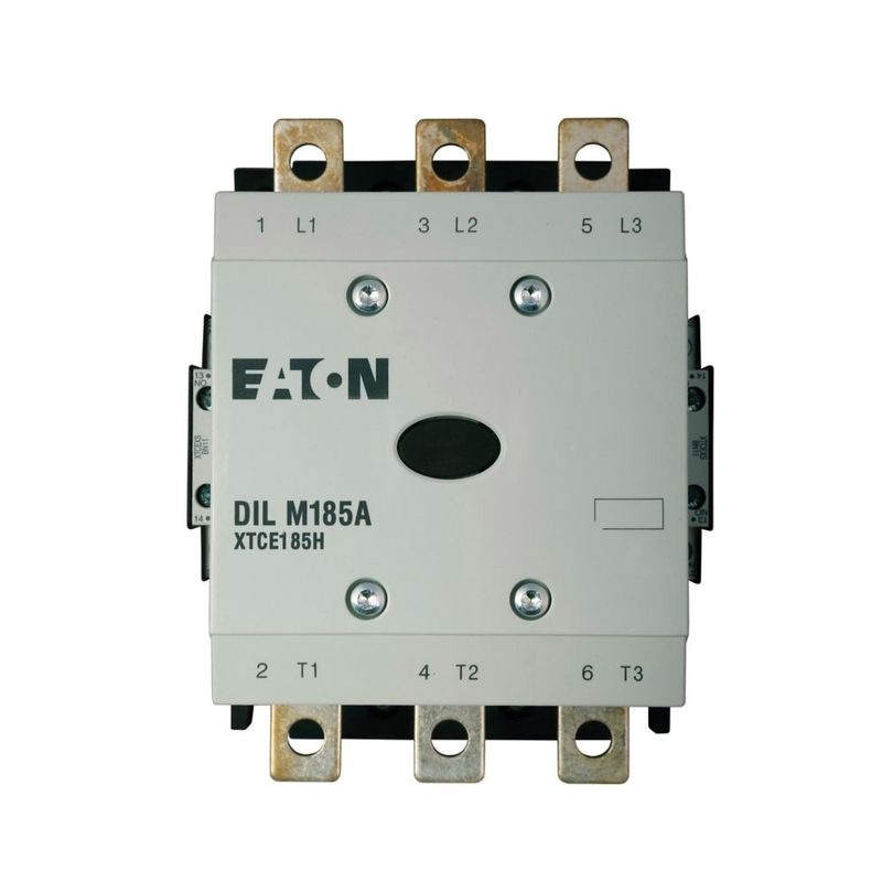 eaton_xtce185h22a_3_pole_2_no_2_nc_full_voltage_non_reversing_iec_contactor_185_amp_581067