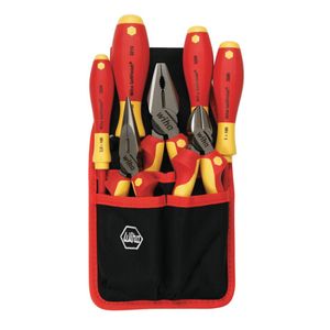 Wiha Tools WH32985 7-Pieces Insulated Pliers/Cutters And Screwdriver Set