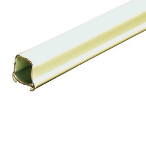 Wiremold V700 Ivory Scuffcoat Steel 1-Channel 1-Piece Raceway 3/4-Inch x 21/32-Inch x 10-ft 700 Series