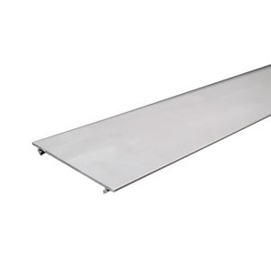 Wiremold ALAC-5 Satin Anodized Aluminum 1-Channel Raceway Cover 3-Inch x 5-ft ALA3800 Series